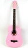38 inch Mike Music Acoustic Guitar with Bag Strings Capo (38 inch, Pink)