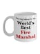 muGGyz Printed Ceramic Coffee Mug White