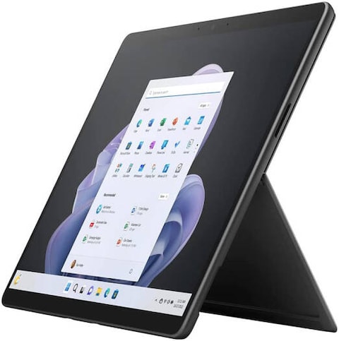 Microsoft Surface Pro 10 2-In-1 Tablet, 13&quot; (2880 x 1920) LCD Touch Display, Intel Core Ultra 5 135U, 8GB RAM, 256GB SSD, Intel Graphics, Wi-Fi Only, 2x 2W Speakers, Win11 Pro, Black   ZDR-00019