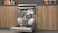 Ariston Dishwasher Freestanding, 14 Place Setting 9 Programs, Inverter Motor With Turbo Washing &amp;amp; Static Dry Functions, 3D Zone Wash, Third Rack, Silent Dishwasher, Made In Poland, Inox, LFC3C33WFXUK