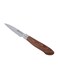 Delcasa Paring Knife Black/Brown 3.5inch
