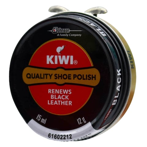 Kiwi Shoe Polish Black 15ml