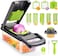 Generic Vegetable Cutter Cube Cutter Vegetable Chopper Vegetable Slicer Suitable For Grating Slices 14 In 1 Multifunctional Cutter Cucumber Slicer Fruit Cutter Potato Cutter