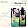 Mokeru Organic Natural Fast Hair Dye  5 Minutes Noni Plant  Black Hair Color Dye Shampoo For Cover Gray White Hair