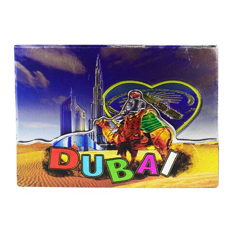 Dubai Souvenir Design 1 Magnet Multicolour