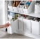 Aiwanto 1Pc Storage Box Kitchen Storage Container Small Movable Storage Box Bathroom Storage Box Tray White