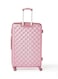 Fly 4-Piece Trolley Luggage Set, Rose Pink
