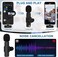 Professional Wireless Lavalier Lapel Microphone for iPhone, iPad - Cordless Omnidirectional Condenser Recording Mic for Interview Video Podcast Vlog YouTube (Lavalier Microphone for iPhone 1V1, Black)