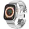 Replacement Stainless Steel Metal Strap For Apple Ultra Watch 49mm Silver