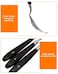 Generic 5Pcs Painting Knife Set Palette Knife Stainless Steel Spatula Kit For Artist Canvas Oil Paint Color Mixing Painting Tool Set-Black