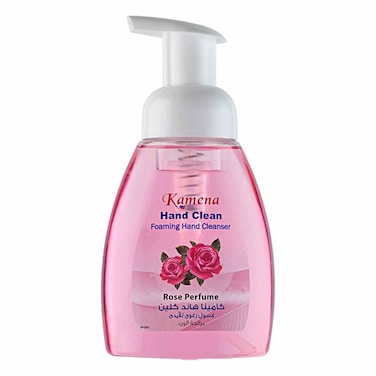 غسول رغوي لليدين كامينا، ورد - 250 مل