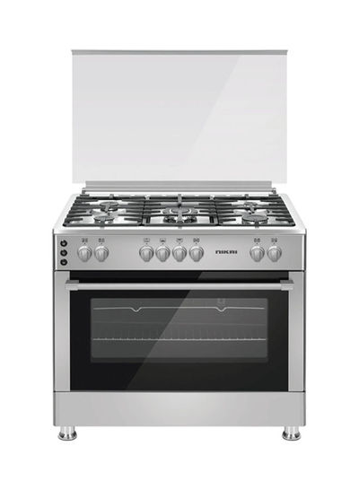 Nikai 5-Burner Gas Cooker U9066Fssptn10 Silver