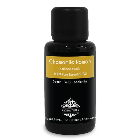 Aroma Tierra - Chamomile Essential Oil (Roman) - Aroma Tierra - 100% Pure &amp; Natural - 30Ml