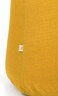 Luxe Decora Fabric Bean Bag Cover Only (L, Yellow)