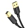UGREEN USB 3.0 AM to BM Data Print Cable 2m Black
