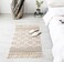 Ethnic Style Handwoven Tassel Carpet For Living Room Bedroom (Size 60×90CM)