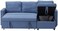 Karnak Cum Bed Sofa (Blue)
