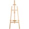 Wooden Canvas Easel Beige 150cm