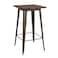 Jilphar Furniture Square Heavy-Duty Metal bar Table JP1193