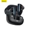 Baseus Wireless Earbuds, Hybrid Active Noise Cancelling Bluetooth Earphones, Bluetooth 5.3 Headphones with Dual-mic + Al Noise Cancellation Algorithm, 30H Playtime, APP Control Black