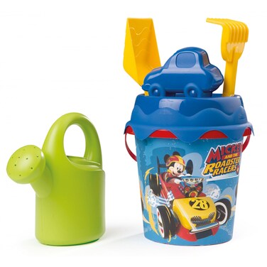 Smoby Mickey And The Roadster Racers Printed Beach Bucket Multicolour 16cm Pack of 5
