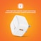 Triple OG TOG-TC1 Wall Charger With USB A To USB Type C Cable Qualcomm Quick Charge Technology 3.0, Compatible With Samsung, Oneplus, Huawei, Lenovo, HP, Asus, Ace, Xiaomi etc.