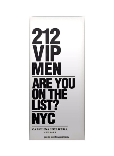 Carolina Herrera 212 VIP Eau De Toilette For Men - 100ml