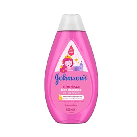 Johnsons Activ Kids Shiny Drops Baby Shampoo 500ml