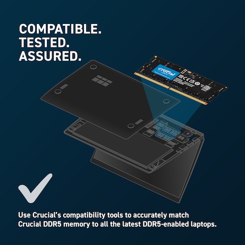 Crucial 32GB DDR5-4800 SODIMM