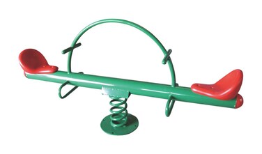 RBWTOYS New Outdoor Spring Rider Seesaw with 2 Kids Seat, Playset for Kids.  RW-15254  200x40x76cm