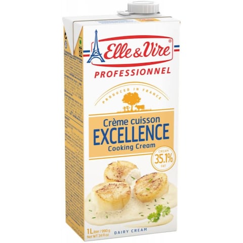 Elle &amp; Vire UHT Cooking Cream 1L