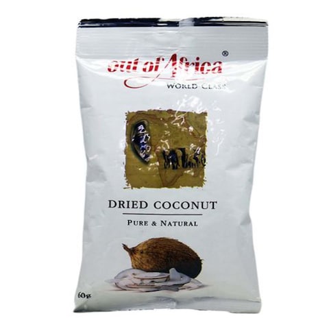 Out of Africa Pure And Natural Dried Coconut 60g