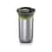 Wacaco CUPPAMOKA - Portable Pour Over Coffe Maker, Portable Drip Coffee Maker, Filter American Coffee Machine w/ 10 Cone Paper Filters, Manually Operated, Stainless Steel Coffee Brewer, 10 fl oz