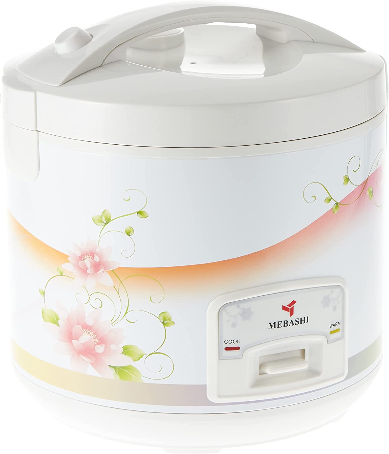 Buy Mebashi Rice Cooker 2.8L, ME-RC728, White Online | Carrefour UAE