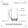 Ocean Playboy Mug Clear 357ml
