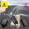 Baseus Hooks, self-adhesive hangers car mount holder is made of high quality & ABS It is difficult to drop and will not damage your vehicle because it is securely attached with imported 3M adhesive