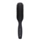 3ME Maestri Pneumatic Soft Touch Hair Brush With Rubber Rectangle Plastic Pins, For Smoothing, Styling and Detangling Hair, #3217, Black