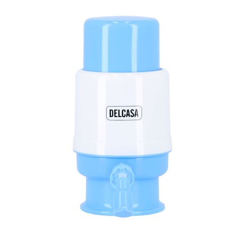 Delcasa Water Dispenser Pump With Vacuum Technology, DC2062, Food Grade Plastic Material, Manual Use, Removable Tubes, Anti-Dirt &amp; Anti-Splash, 85.5x167.5cm