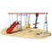 Mega Fun Kids Slide And Swing and climbers