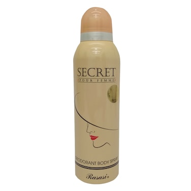 Rasasi Deo Spray Secret Women 200Ml