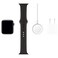 Apple watch series 5 44mm Grey Aluminium Case with Black Sport Band