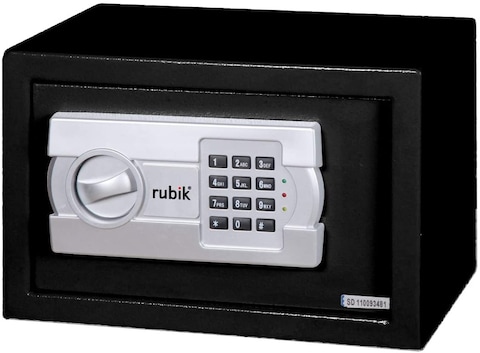 Digital Safe Box - Black (20x31x20cm)