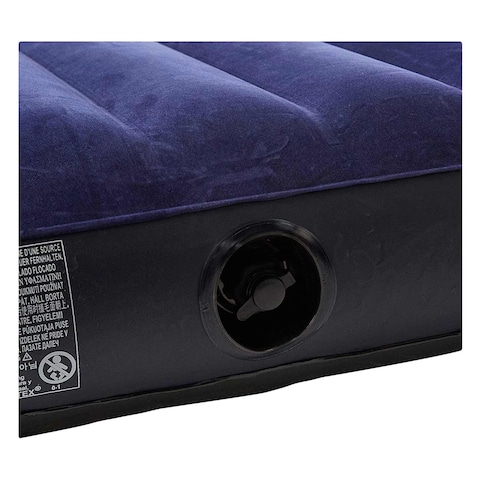 Intex 64758 Dura-Beam Airbed Full Size Blue 1 Piece