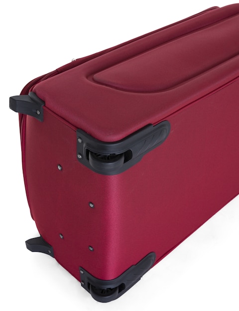 Senator Brand Softside Small Cabin Size 50 Centimeter (20 Inch) 2 Wheel EVA Luggage Trolley in Burgundy Color KH247-20_BGN