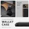 VRS Design Damda Glide Pro for iPhone 15 PLUS case cover wallet [Semi Automatic] slider Credit card holder Slot [4 cards] - Black Groove