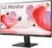 LG 3-Side Borderless Monitor, 23.8" FHD IPS Display, 100Hz Refresh Rate, 5ms Response Time, AMD FreeSync Technology, D-Sub / HDMI / 3.5mm Audio Port, Black   24MR400