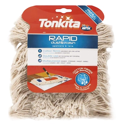 Tonkita Rapid Cotton Flat Mop Refill