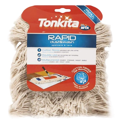 Tonkita Rapid Cotton Flat Mop Refill