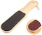 Double Sided Wooden Foot file