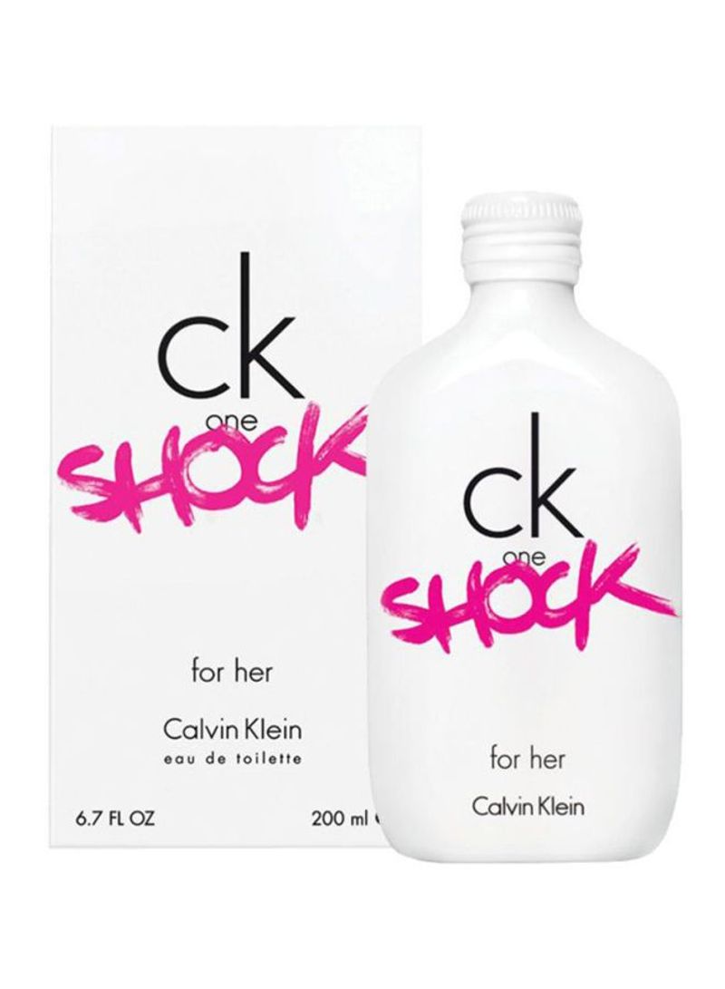 Calvin Klein One Shock Eau De Toilette For Women - 200ml